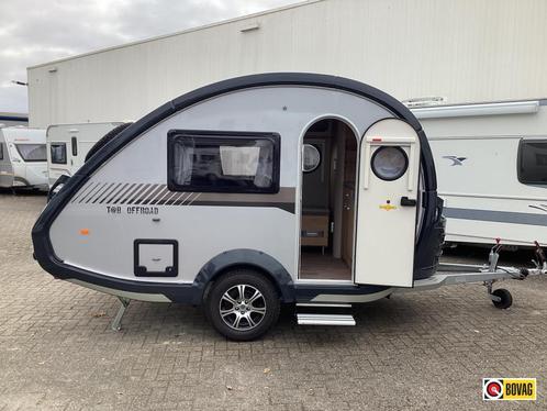 T@B Off Road 320 RS Voortent, Caravans en Kamperen, Caravans, Bedrijf, tot en met 2, Rondzit, T@b, Overige typen, Gascomfoor, Hordeur