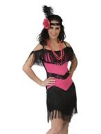 Charleston Roze Maat 36/38, Kleding | Dames, Carnavalskleding en Feestkleding, Carnaval, Nieuw, Ophalen of Verzenden, Kleding