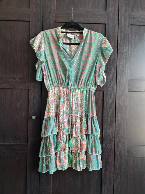 Nieuw Gold & Silver jurk jurkje T2 M groen roze ibiza festiv, Kleding | Dames, Jurken, Nieuw, Maat 38/40 (M), Groen, Boven de knie
