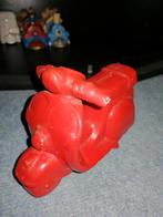 Rode scooter spaarpot, Ophalen of Verzenden, Gebruikt, Steen, Aardewerk of Keramiek, Dier
