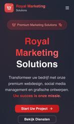 Website laten maken - Binnen 1 dag uw website vanaf €199,-, Diensten en Vakmensen, Webdesigners en Hosting, Webdesign