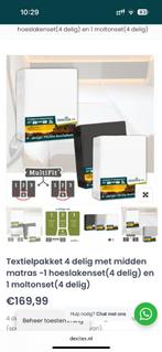 Lakenset camper achterbed (4-delig) en hefbed, Caravans en Kamperen, Camper-accessoires, Ophalen, Gebruikt
