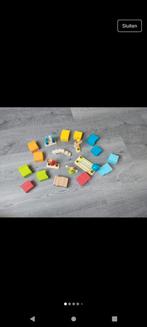 Hape houten dominoset, Verzenden, Zo goed als nieuw, Overige typen