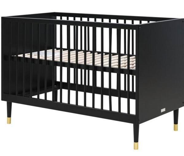 Bopita Babybed - Cloë - Mat Zwart - 60x120cm, Kinderen en Baby's, Babywiegjes en Ledikanten, Gebruikt, Ledikant, Ophalen