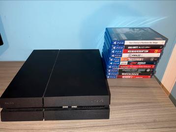 PS4 500Gb met games