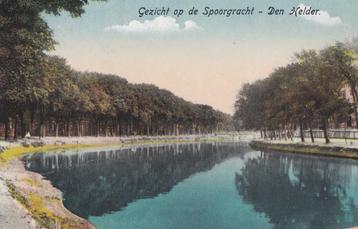 den helder  spoorgracht 1922 tekst/zegel beschikbaar voor biedingen