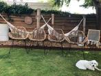 4 rotan eetkamerstoelen, Huis en Inrichting, Stoelen, Ophalen of Verzenden, Bruin
