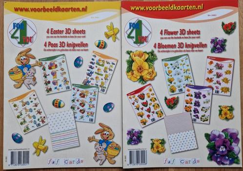 Voorbeeldkaarten Knipvellen Boek 3001 tm 3014, Hobby en Vrije tijd, Kaarten | Zelf maken, Nieuw, Knipvel, Overige thema's, Ophalen of Verzenden