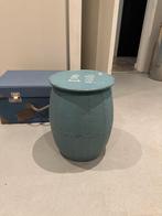 Leuke lichtblauwe opbergton, Ophalen, Gebruikt