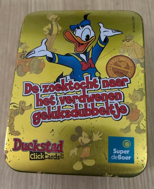 Duckstad ClickCards Disney Donald Duck Super De Boer, Verzamelen, Supermarktacties, Super de Boer, Verzenden