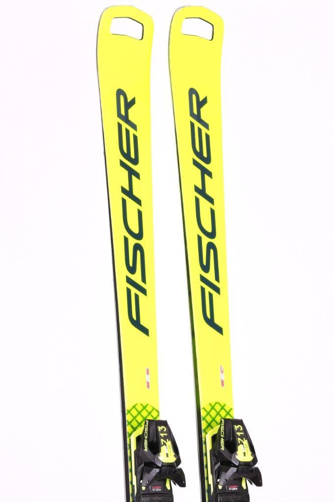 180 ski's FISCHER RC4 WORLDCUP CT 2022, yellow, Sport en Fitness, Skiën en Langlaufen, Gebruikt, Ski's, Skiën, Fischer, Carve