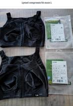 LYMED 2x compressie bh voorsluiting maat L, Kleding | Dames, Wijngaarden medical, Ophalen of Verzenden, Zwart, BH