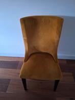 Mooie velvet eetkamerstoelen, Huis en Inrichting, Stoelen, Ophalen, Overige kleuren, Zo goed als nieuw, Stof