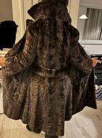 Vintage Bruine nerts Bontjas - Maat S/M ZGAN, Ophalen of Verzenden, Zo goed als nieuw, Maat 38/40 (M), Bruin