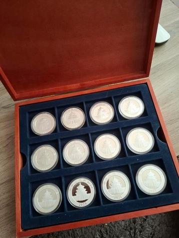 Muntenspecialist is PANDA specialist. China Panda set 12 st. beschikbaar voor biedingen