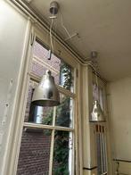 Industriële hanglampen, Huis en Inrichting, Lampen | Hanglampen, Ophalen, Gebruikt, Metaal, Minder dan 50 cm