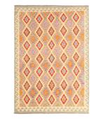 300x206cm handgeweve Kelim vloerkleed wollen oosterse tapijt, Huis en Inrichting, Stoffering | Tapijten en Kleden, Ophalen of Verzenden