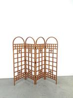Teak houten kamerscherm roomdivider, Ophalen of Verzenden, Gebruikt