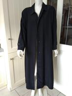 Vintage Exclusief Baronia lange zwarte gevoerde jas mt 38-42, Maat 38/40 (M), Zwart, Baronia, Ophalen of Verzenden