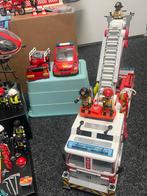 Grote Playmobil Brandweer Set - Compleet!, Ophalen of Verzenden, Zo goed als nieuw, Complete set