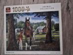 Paarden puzzel-1000 stukjes, Ophalen of Verzenden, 500 t/m 1500 stukjes, Zo goed als nieuw