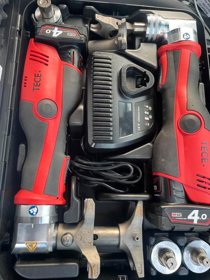 TECE RazFaz 720174 + 720170. Perstang en Persbekken set., Doe-het-zelf en Verbouw, Gereedschap | Overige machines, Zo goed als nieuw