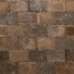 Trommelstenen abbeystones tumbelton Bruin/Zwart 20x30x6, Nieuw, Beton, Ophalen, Klinkers