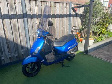 Sym Fiddle II 50S | 50cc | 45km/u | E5 | 2022 | 2.561 km beschikbaar voor biedingen