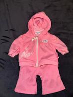 Baby Born Joggingpak Roze - Netjes!, Ophalen of Verzenden, Zo goed als nieuw, Meisje