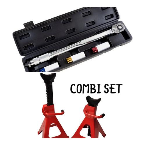 Nieuwe Momentsleutel + ass steunen set combi deal, Auto diversen, Autogereedschap, Nieuw, Ophalen of Verzenden