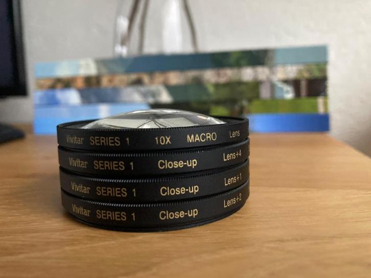 Vivitar SERIES 1 58mm filterset te koop, Audio, Tv en Foto, Fotografie | Filters, Zo goed als nieuw, 50 tot 60 mm, Overige merken