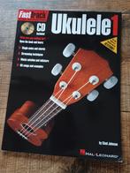 Ukelele lesboek - Incl.CD - Hal Leonard, Ophalen of Verzenden, Gebruikt, Les of Cursus, Overige genres