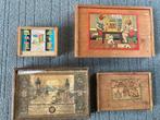 Blokkendozen vintage, Antiek en Kunst, Antiek | Speelgoed, Ophalen of Verzenden