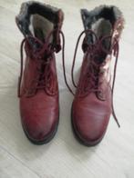 Bordeaux rode enkellaarsjes /veterschoenen, maat 37, Kleding | Dames, Schoenen, Ophalen of Verzenden, Zo goed als nieuw, Lage of Enkellaarzen