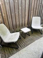 Leuk 2 zits tuinsetje Wehkamp, Kunststof, Gebruikt, Bijzettafel, Tuinset