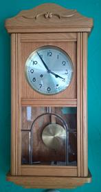 Eiken kast opwind  wandklok slinger, Antiek en Kunst, Ophalen