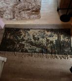Vintage gobelin wandkleed – jachttafereel – 160 x 71 cm, Ophalen of Verzenden, Zo goed als nieuw, Rechthoekig, 150 tot 200 cm