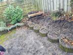 10x Beton Plantenbakstenen Cirkelflor, Tuin en Terras, Grind, Keien en Split, Ophalen, Overige materialen, Gebruikt, Overige typen