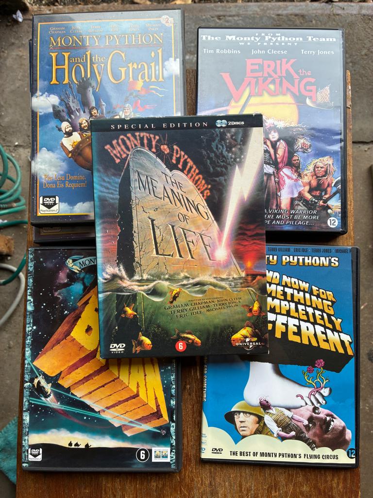 LOSSE VERKOOP ; Monty Python , div. DVD's, Vanaf 12 jaar, Ophalen of Verzenden, Zo goed als nieuw