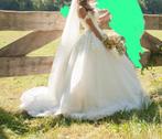 trouwjurk, Kleding | Dames, Trouwkleding en Trouwaccessoires, Ophalen, Zo goed als nieuw, Wit, Trouwjurk