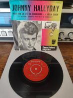 Johnny Hallyday - Pour Moi La Vie Va Commencer - Single, Gebruikt, 7 inch, Single, Ophalen of Verzenden