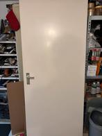 Opdekdeur brandwerend, rechtsdraaiend, Doe-het-zelf en Verbouw, Deuren en Horren, Ophalen, Gebruikt, 80 tot 100 cm, Binnendeur