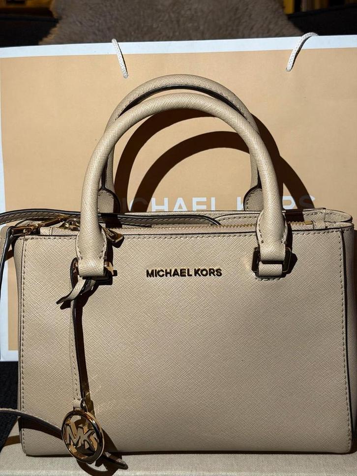 Prachtige beige Michael Kors tas, nieuw met dustbag, Sieraden, Tassen en Uiterlijk, Tassen | Damestassen, Nieuw, Handtas, Beige