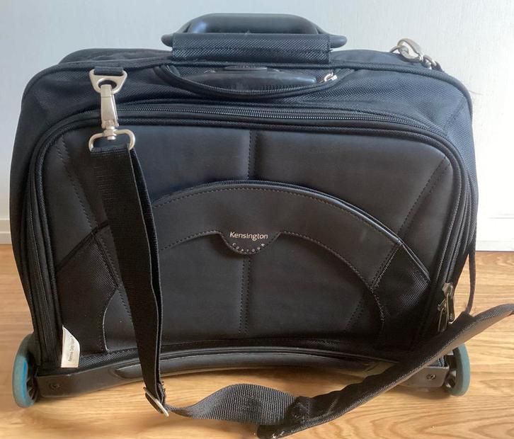 Kensington Contour 17 Laptoptas op wieltjes, zwart, Computers en Software, Laptoptassen, Gebruikt, Trolleytas, 17 inch of meer
