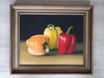 Paprika Schilderij - A.J. Oppedijk, Antiek en Kunst, Ophalen of Verzenden