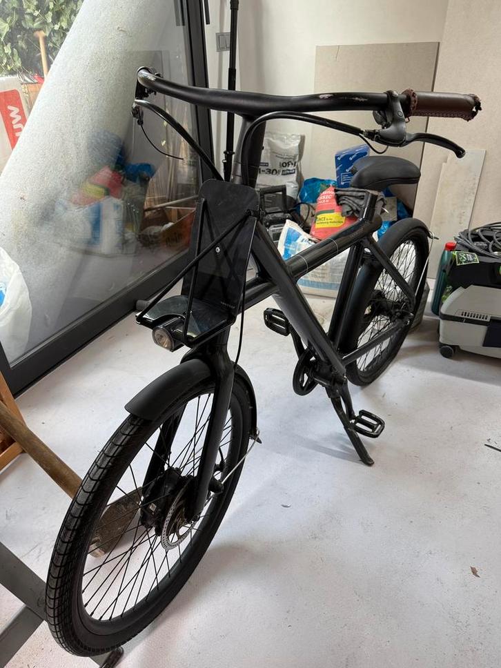 VanMoof X2 (defect) inclusief fietsrekje, Fietsen en Brommers, Fietsen | Jongens, Gebruikt, Ophalen