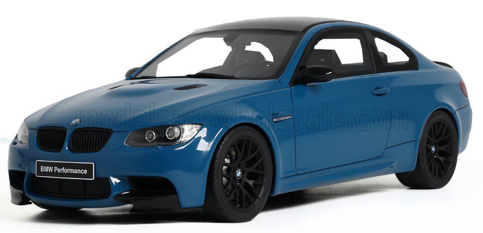 Gt-spirit 1:18 Bmw M3 E92 Coupe 2007 Blue, Hobby en Vrije tijd, Modelauto's | 1:18, Ophalen of Verzenden, Nieuw, Auto, Overige merken