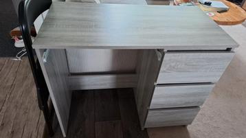 Kinderbureau grijs.