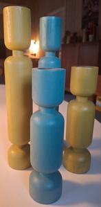 Normann Copenhagen Numberjack kandelaars., Ophalen of Verzenden, Zo goed als nieuw, Overige materialen, Minder dan 25 cm