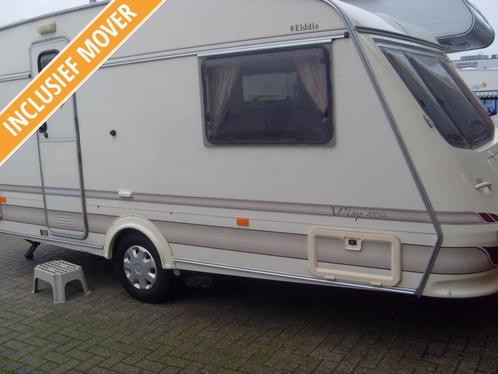 Elddis Wisp 470 4 In keurige staat licht gewicht, Caravans en Kamperen, Caravans, Bedrijf, tot en met 4, 750 - 1000 kg, Standaardzit